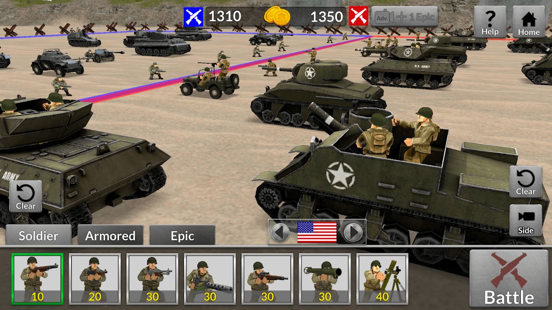 Изображение к игре WW2 Battle Simulator
