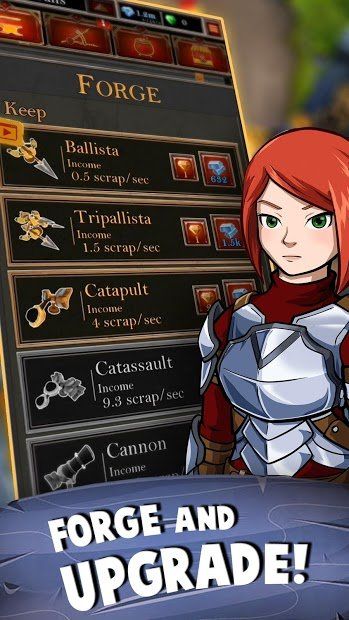 Изображение к игре Castle Fusion Idle Clicker