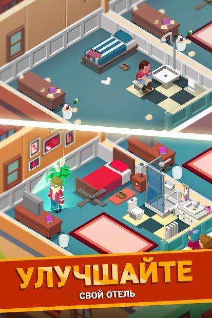 Изображение к игре Hotel Empire Tycoon-Кликер Игра Менеджер Симулятор