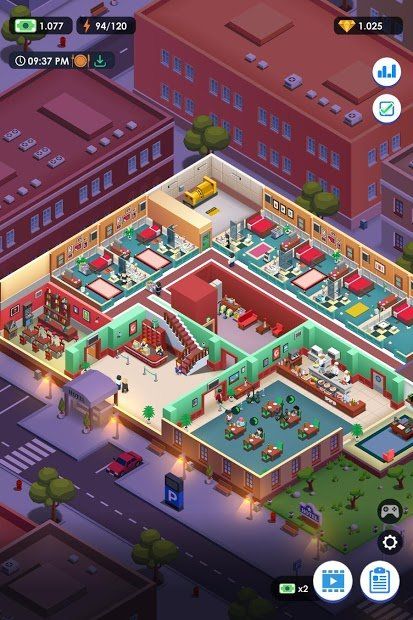 Изображение к игре Hotel Empire Tycoon-Кликер Игра Менеджер Симулятор