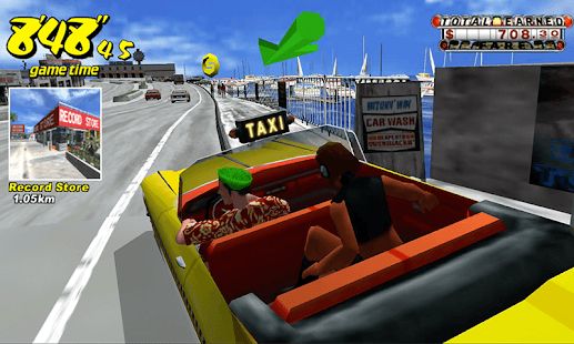Изображение к игре Crazy Taxi Classic
