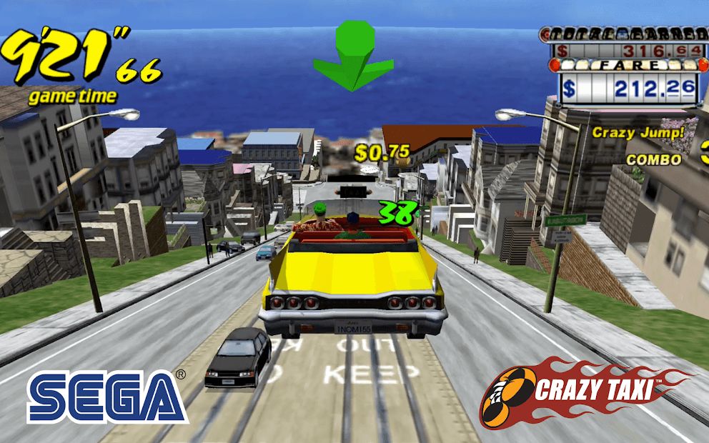 Изображение к игре Crazy Taxi Classic