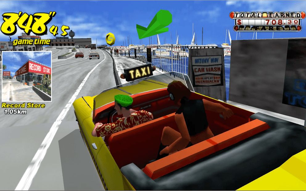 Изображение к игре Crazy Taxi Classic