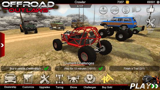Изображение к игре Offroad Outlaws