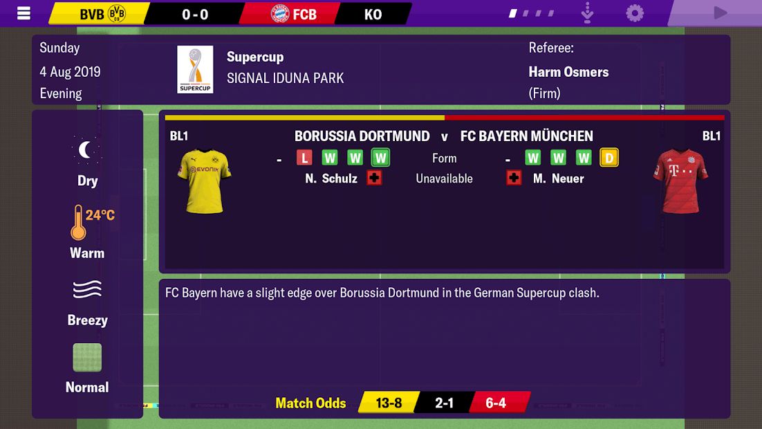 Изображение к игре Football Manager 2020 Mobile
