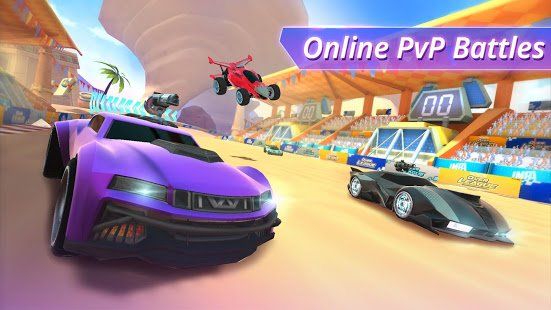 Изображение к игре Overleague - Kart Combat Racing Game 2020