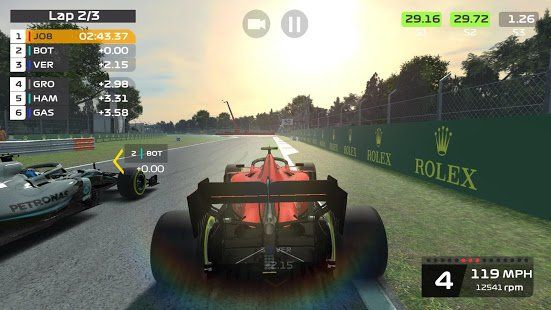 Изображение к игре F1 Mobile Racing