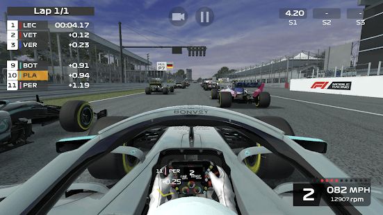 Изображение к игре F1 Mobile Racing