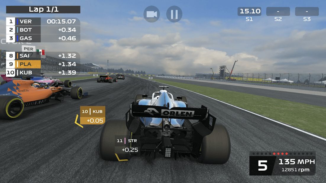 Изображение к игре F1 Mobile Racing