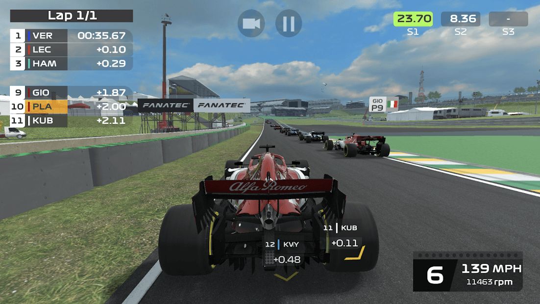 Изображение к игре F1 Mobile Racing