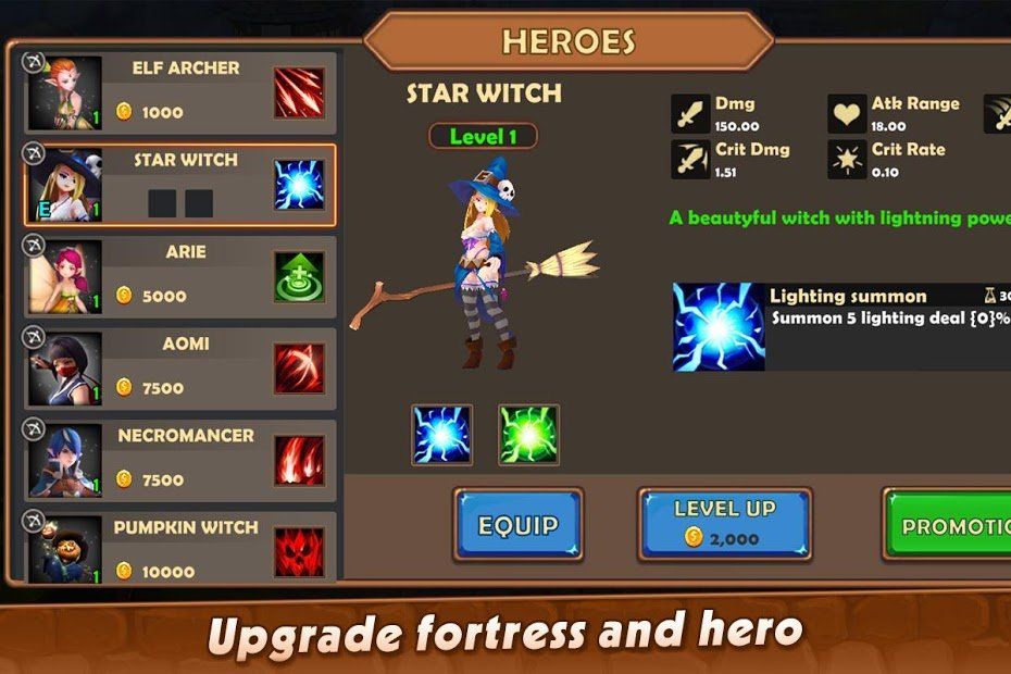 Изображение к игре Castle Rush: Hero defender & Idle defense