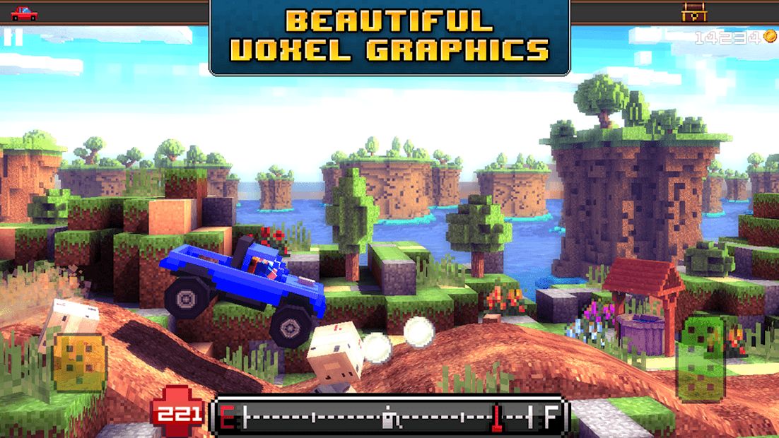 Изображение к игре Blocky Roads