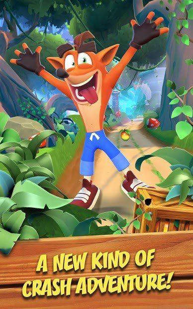 Изображение к игре Crash Bandicoot Mobile