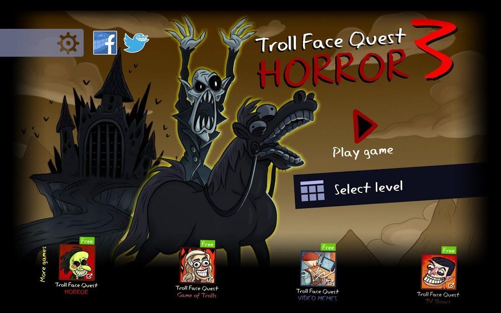 Изображение к игре Troll Face Quest: Horror 3