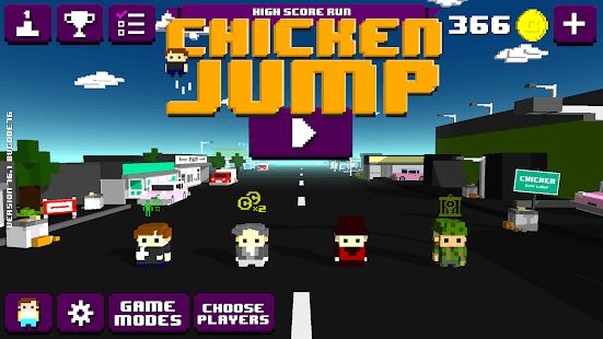 Изображение к игре Chicken Jump - Crazy Traffic