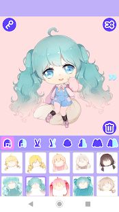 Изображение к игре Cute Girl Avatar Maker