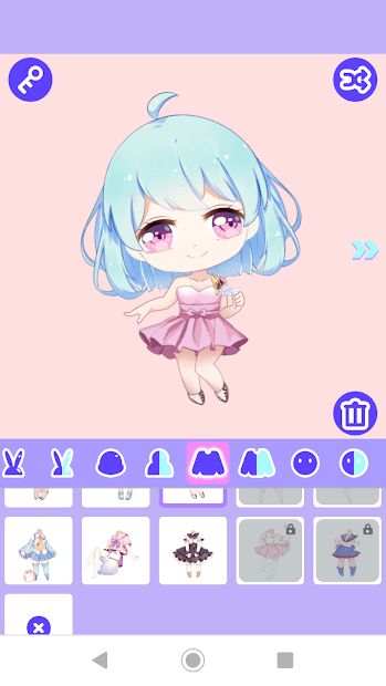 Изображение к игре Cute Girl Avatar Maker