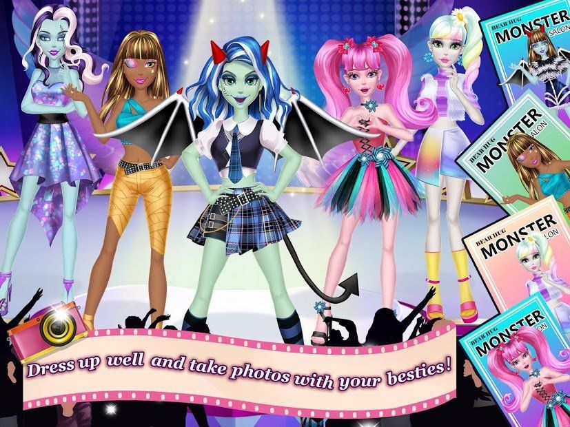 Изображение к игре Салон красоты Monster - Monster Makeover &Dress Up