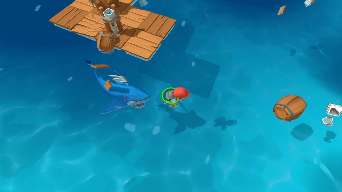 Изображение к игре Epic Raft: Fighting Zombie Shark Survival