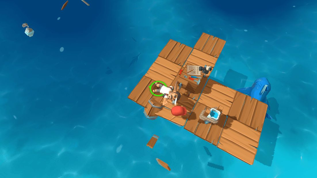 Изображение к игре Epic Raft: Fighting Zombie Shark Survival
