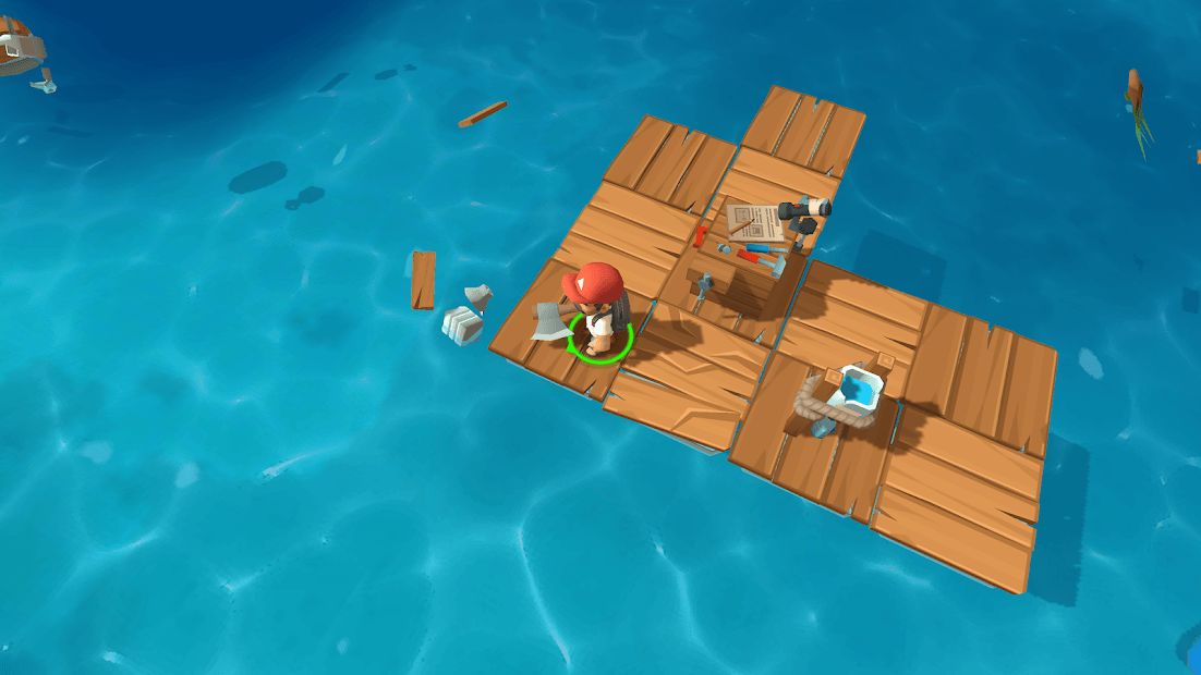 Изображение к игре Epic Raft: Fighting Zombie Shark Survival