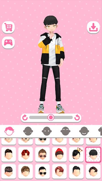 Изображение к игре Styledoll - Укрась свой 3D аватар