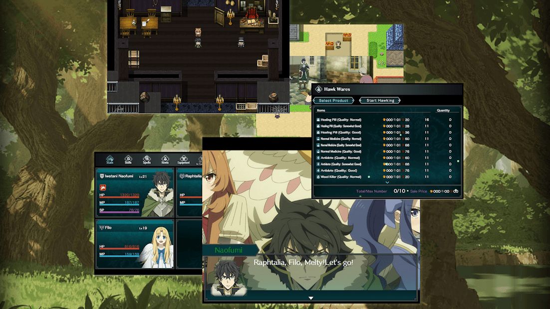 Изображение к игре The Rising of the Shield Hero Relive The Animation