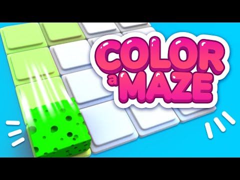 Изображение к игре COLOR AMAZE - Раскрась Лабиринт