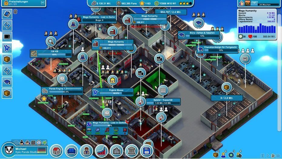 Изображение к игре Mad Games Tycoon