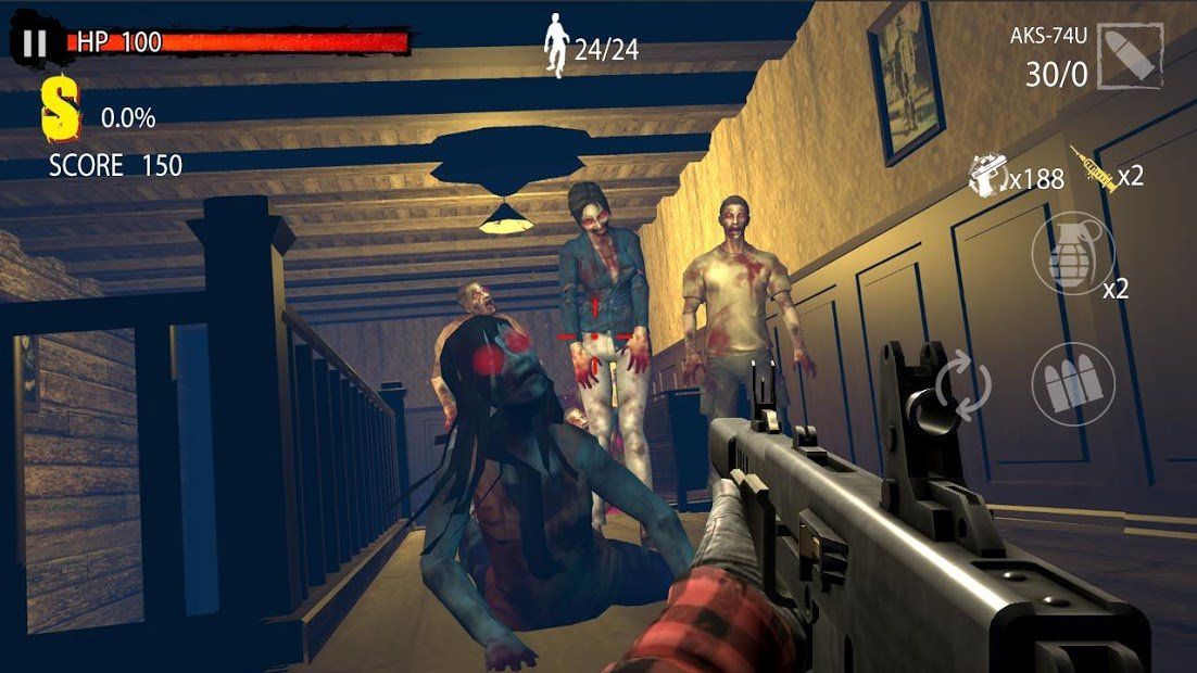 Изображение к игре Zombie Hunter D-Day