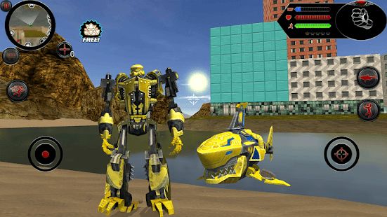 Изображение к игре Wild Robot Shark Attack - Transforming Shark Robot