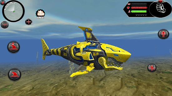 Изображение к игре Wild Robot Shark Attack - Transforming Shark Robot