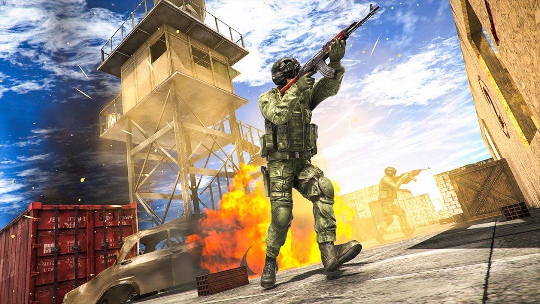 Изображение к игре Encounter Strike:Real Commando Secret Mission 2020