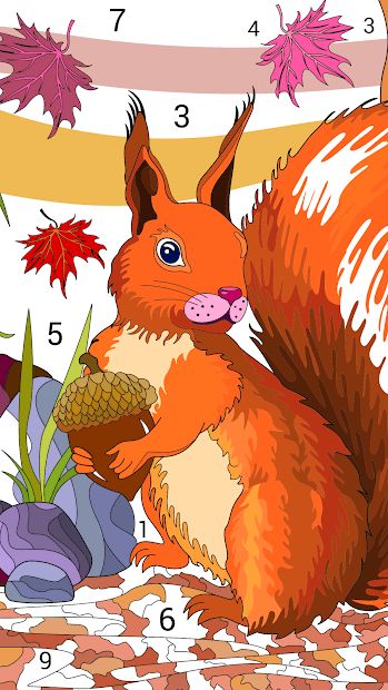 Изображение к игре Happy Color – раскраска по номерам