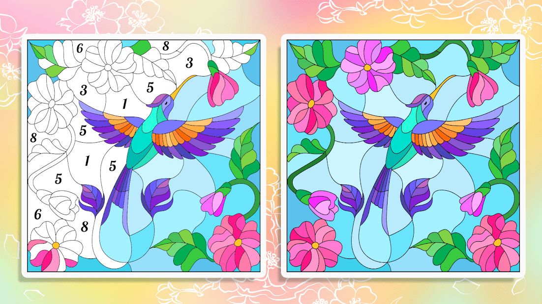 Изображение к игре Happy Color – раскраска по номерам