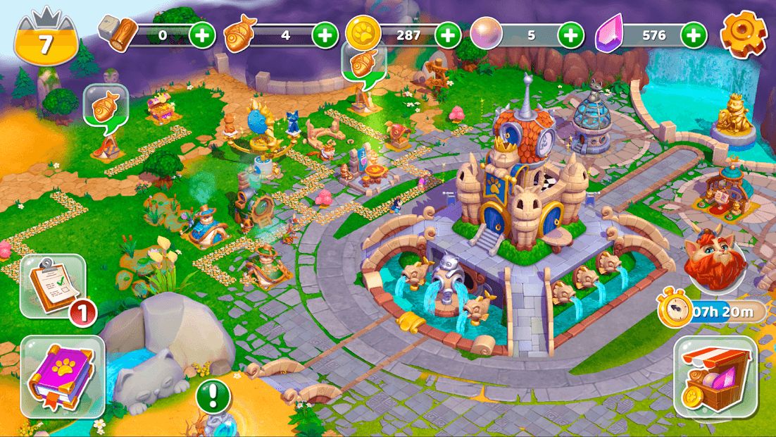Изображение к игре Cats & Magic: Dream Kingdom