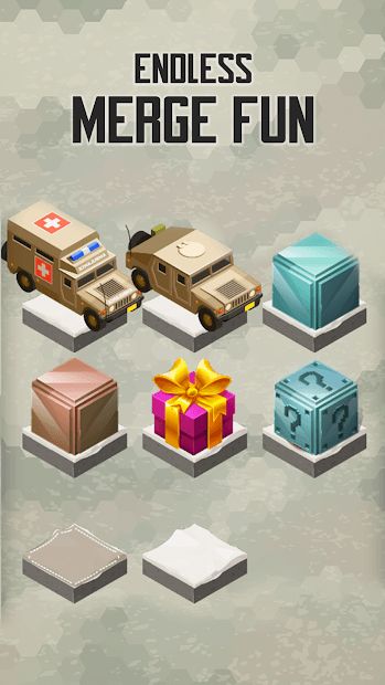 Изображение к игре Merge Military Vehicles Tycoon