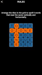Изображение к игре Five Words - A Word Matrix Puzzle Game