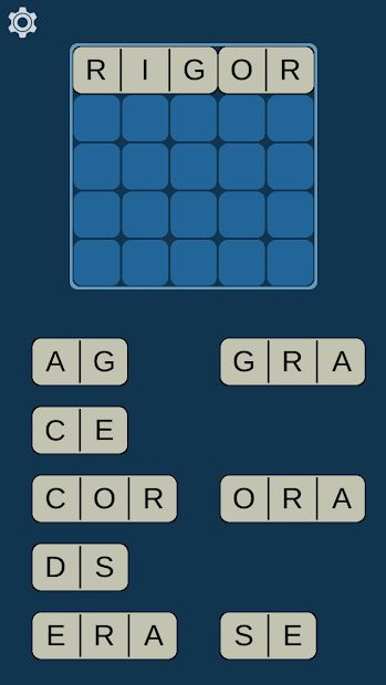 Изображение к игре Five Words - A Word Matrix Puzzle Game