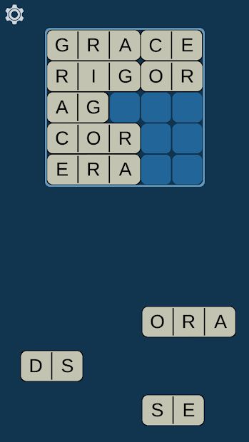 Изображение к игре Five Words - A Word Matrix Puzzle Game