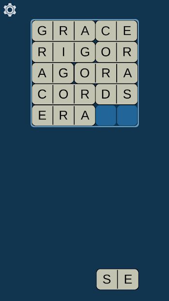 Изображение к игре Five Words - A Word Matrix Puzzle Game
