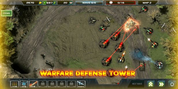 Изображение к игре Tower Defense: Tank WAR