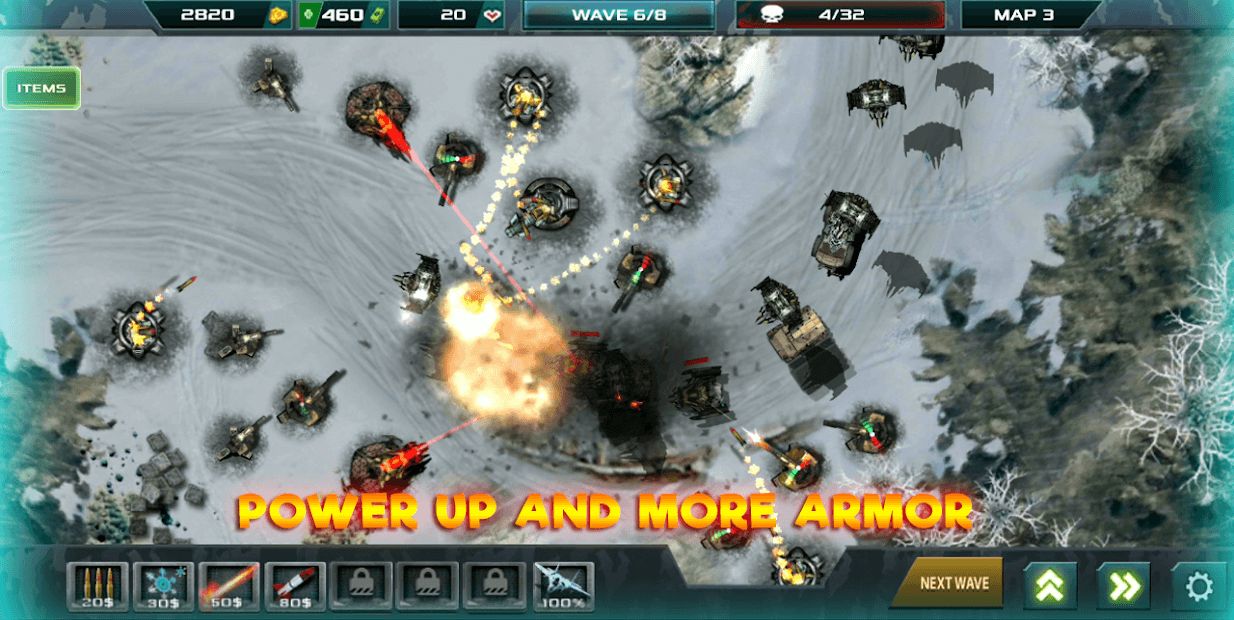 Изображение к игре Tower Defense: Tank WAR
