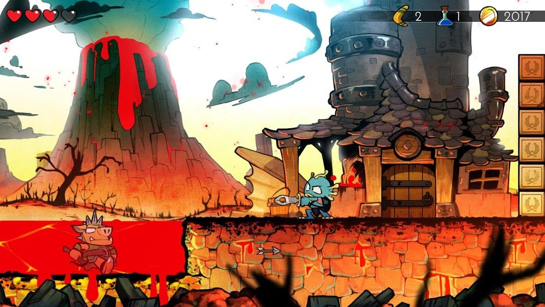 Изображение к игре Wonder Boy: The Dragon's Trap