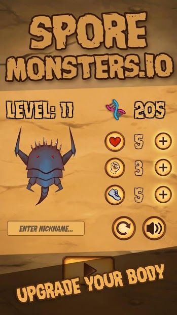 Изображение к игре Spore Monsters.io - Claw Swarm Creatures Evolution