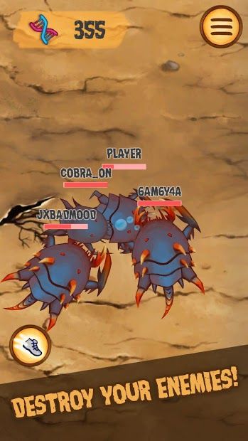 Изображение к игре Spore Monsters.io - Claw Swarm Creatures Evolution