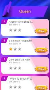 Изображение к игре Freddie Mercury - Queen Bohemian Piano Tiles 2020
