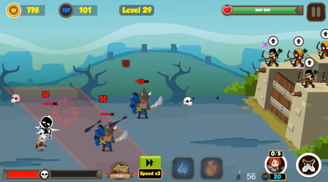 Изображение к игре Warriors Defender