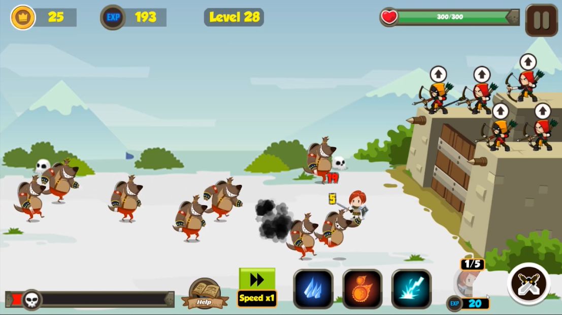 Изображение к игре Warriors Defender