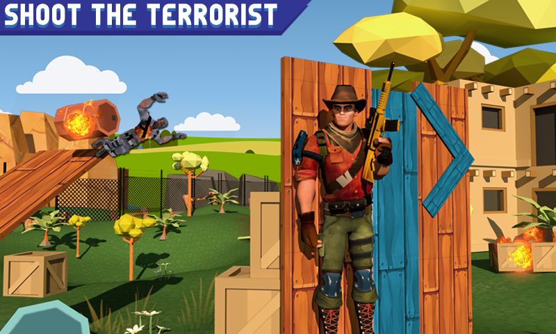 Изображение к игре Real Army Men Commando Stars - Military Tank Games